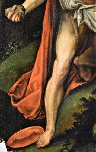 Saint Jérôme pénitent Giovanni de Vecchi (Sansepolcro1536-Rome1615) - Romano Ischia